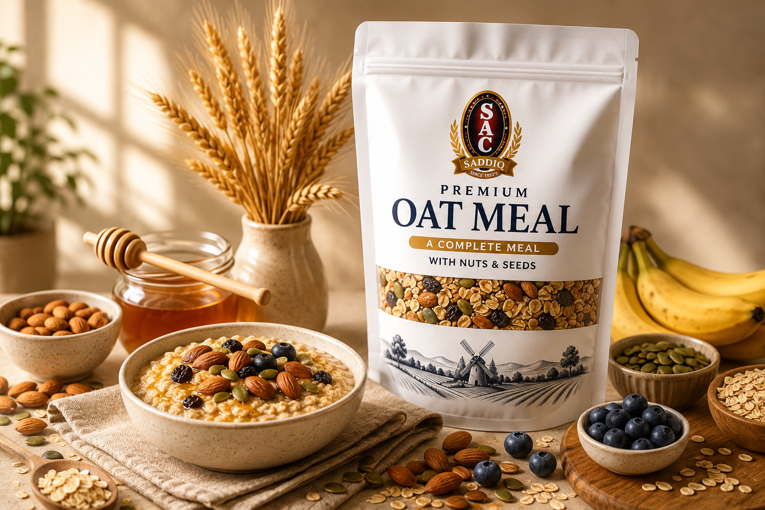 SAC Premium Oat Meal Lifestyle